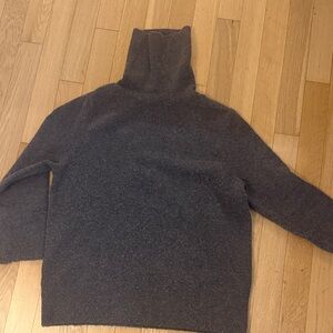 Mango Women's Charcoal Turtleneck Sweater